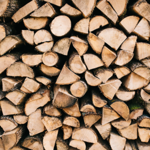 Bois de chauffage en vrac au stère